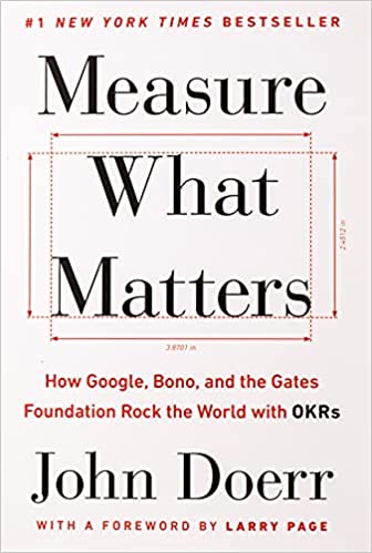 Measure What Matters book cover